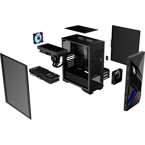 MSI MPG Infinite X2 14NUF7-449EU Intel® Core™ i7 i7-14700KF 32 Go DDR5-SDRAM 2 To SSD NVIDIA GeForce RTX 4070 Ti Super