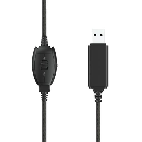 Trust Rydo Casque Avec fil Arceau Appels/Musique USB Type-A Noir