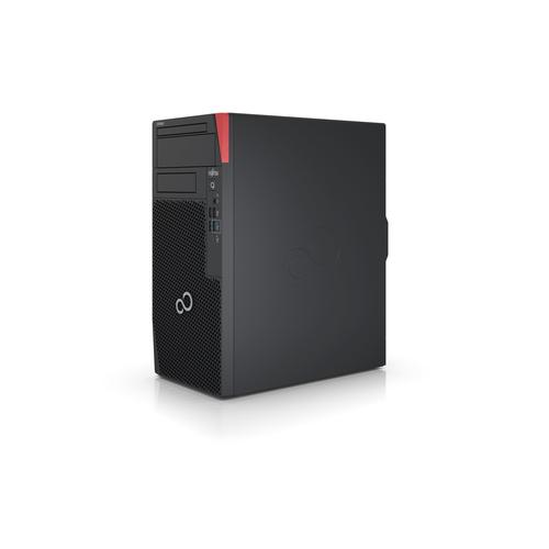 Fujitsu ESPRIMO P6012 i5-12400 Bureau Intel® Core™ i5 8 Go DDR4-SDRAM 256 Go SSD Windows 11 Pro PC Noir, Rouge