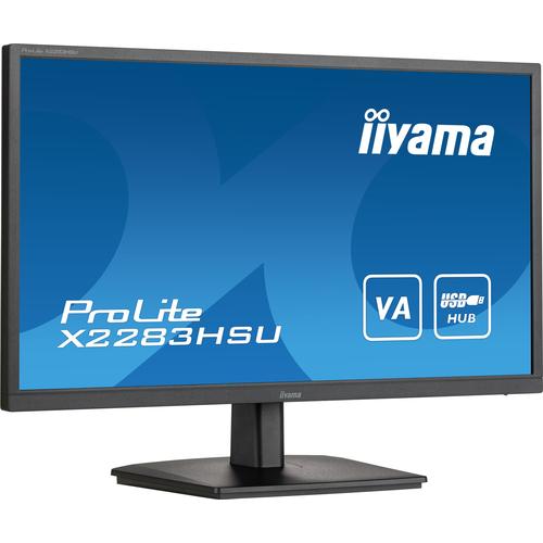 iiyama ProLite X2283HSU-B1 écran plat de PC 54,6 cm (21.5") 1920 x 1080 pixels Full HD LCD Noir