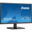 iiyama ProLite X2283HSU-B1 écran plat de PC 54,6 cm (21.5") 1920 x 1080 pixels Full HD LCD Noir