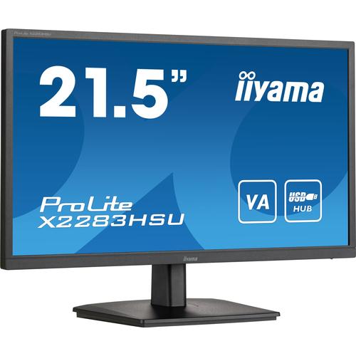 iiyama ProLite X2283HSU-B1 écran plat de PC 54,6 cm (21.5") 1920 x 1080 pixels Full HD LCD Noir