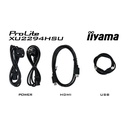 iiyama ProLite XU2294HSU-B2 écran plat de PC 54,6 cm (21.5") 1920 x 1080 pixels Full HD LCD Noir