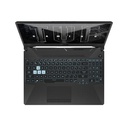 ASUS TUF Gaming F15 FX506HC-HN111W i5-11400H Ordinateur portable 39,6 cm (15.6") Full HD Intel® Core™ i5 8 Go DDR4-SDRAM 512 Go SSD NVIDIA GeForce RTX 3050 Wi-Fi 6 (802.11ax) Windows 11 Home Noir