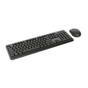 Trust ODY clavier Souris incluse RF sans fil AZERTY Belge Noir