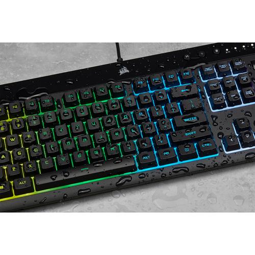Corsair K55 RGB PRO clavier USB AZERTY Belge Noir