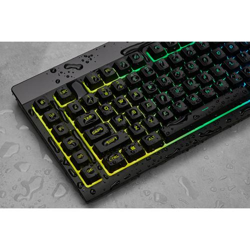 Corsair K55 RGB PRO clavier USB AZERTY Belge Noir