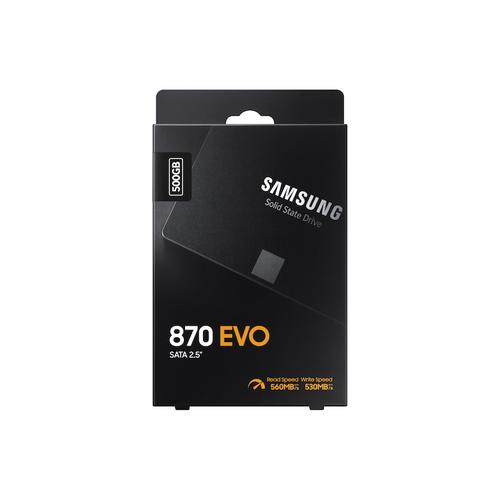 Samsung 870 EVO 2.5" 500 Go Série ATA III V-NAND
