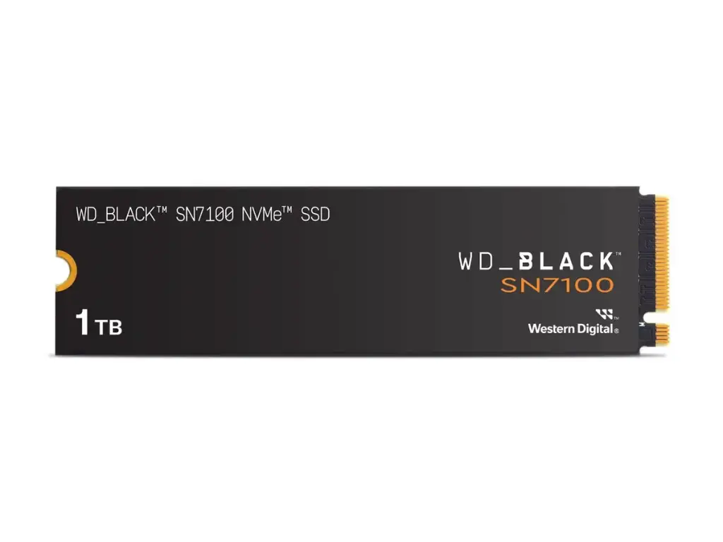 WD Black SN7100 1To – SSD NVMe PCIe 4.0 M.2 2280 (Powered by SanDisk)