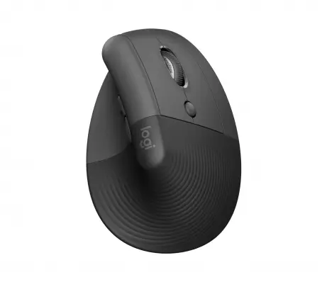 Logitech Lift – Souris ergonomique verticale sans fil pour droitier (Graphite)