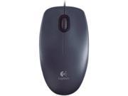 Logitech M90, souris USB, noire