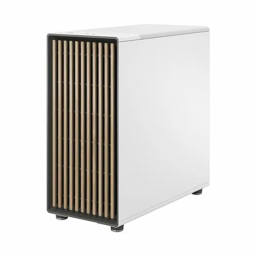Fractal Design North XL – Boîtier Midi Tower ATX Blanc avec façade en bois