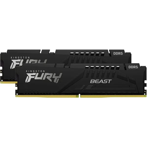 Kingston FURY Beast 32 Go DDR5-5600 (2 x 16 Go) – CL36 – Noir – XMP & EXPO