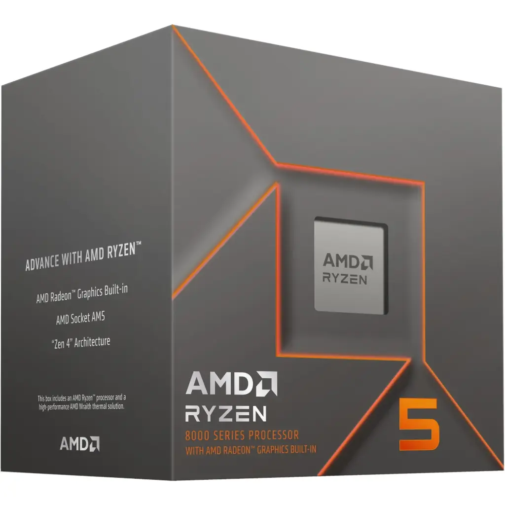 AMD Ryzen 5 8500G 3.5 GHz (5.0 GHz Turbo) - 6 Cœurs / 12 Threads - Socket AM5 avec Radeon Graphics