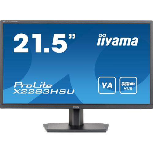 iiyama ProLite X2283HSU-B1 écran plat de PC 54,6 cm (21.5") 1920 x 1080 pixels Full HD LCD Noir