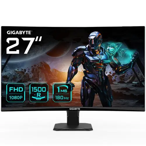 GIGABYTE GS27FC – Écran incurvé 27" FHD 180Hz FreeSync Premium
